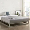 Quikfurn King Size Modern Low Profile Heavy Duty Metal Platform Bed Frame