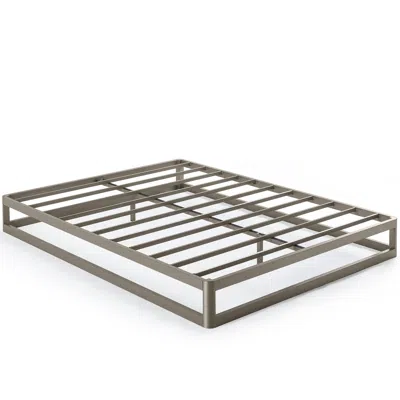 Quikfurn Full Size Modern Heavy Duty Low Profile Metal Platform Bed Frame