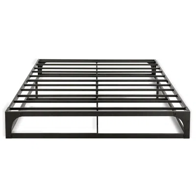 Quikfurn Full Size Modern Low Profile Heavy Duty Metal Platform Bed Frame