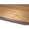 Quikfurn Heavy Duty 5-shelf Steel Frame Shelving Unit With Bamboo Shelves