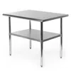 Quikfurn Heavy Duty Stainless Steel 2 X 3 Ft Kitchen Kitchen Prep Table