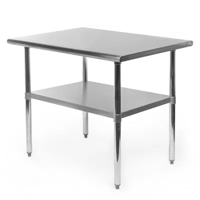Quikfurn Heavy Duty Stainless Steel 2 X 3 Ft Kitchen Kitchen Prep Table
