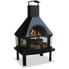 Quikfurn Heavy Duty Steel Wood Burning Pagoda Chiminea