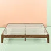 Quikfurn King Simple Modern Solid Wood Platform Bed Frame - 700 Lb. Weight Capacity