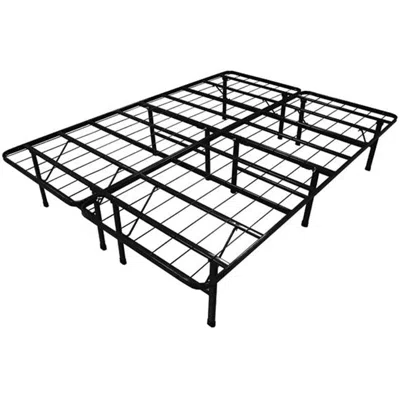 Quikfurn King-size Steel Folding Metal Platform Bed Frame