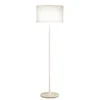 Quikfurn Modern Floor Lamp With White Paper Drum Shade