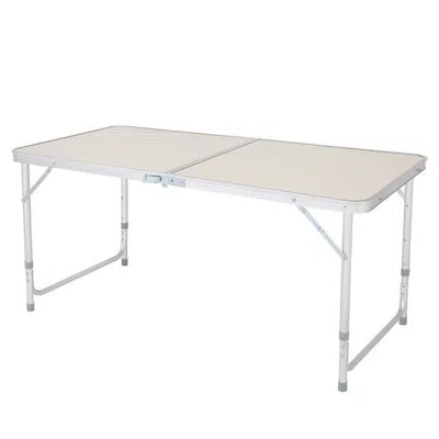 Quikfurn Multipurpose Indoor/outdoor Lightweight Folding Table With Carry Handle