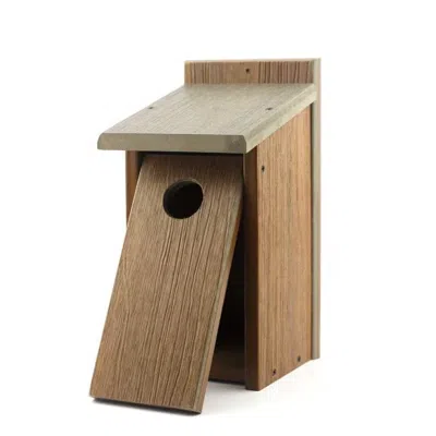 Quikfurn Outdoor Garden Environmentally Friendly Composite Wood Birdhouse