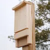 Quikfurn Outdoor Wood Bat House Kit - Holds Up To 12 Bats
