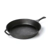 Quikfurn Pre-seasoned Cast Iron 14-inch Round Skillet