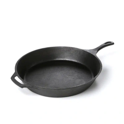 Quikfurn Pre-seasoned Cast Iron 14-inch Round Skillet