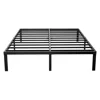Quikfurn Queen 16-inch Heavy Duty Metal Bed Frame With 3,500 Lbs Weight Capacity