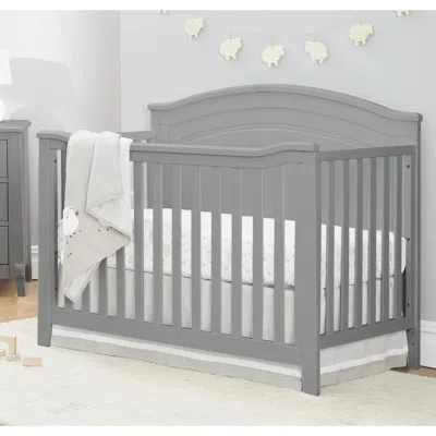 Quikfurn Sf Home Solid Wood Convertible Crib In Grey - Toddler Bed Sold Separately