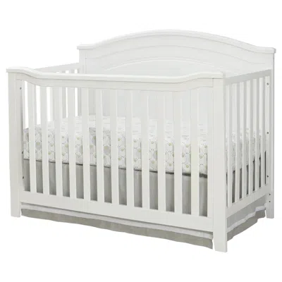 Quikfurn Sf Home Solid Wood Convertible Crib In White - Toddler Bed Sold Separately