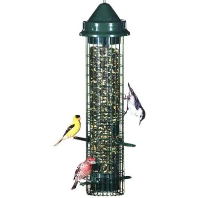 Quikfurn Squirrel-proof Bid Feeder - Hold 1.4 Quarts Of Bird Seed