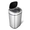 Quikfurn Stainless Steel 21-gallon Kitchen Trash Can With Motion Sensor Lid