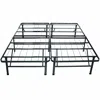 Quikfurn Twin Extra Long Metal Platform Bed Frame With Storage Space