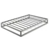 Quikfurn Twin Size Modern Heavy Duty Low Profile Metal Platform Bed Frame