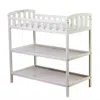Quikfurn White Baby Diaper Changing Table With 1-inch Thick Changing Pad