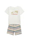 Quiksilver Baby Boy's & Little Boy's 2-piece Logo T-shirt & Shorts Set