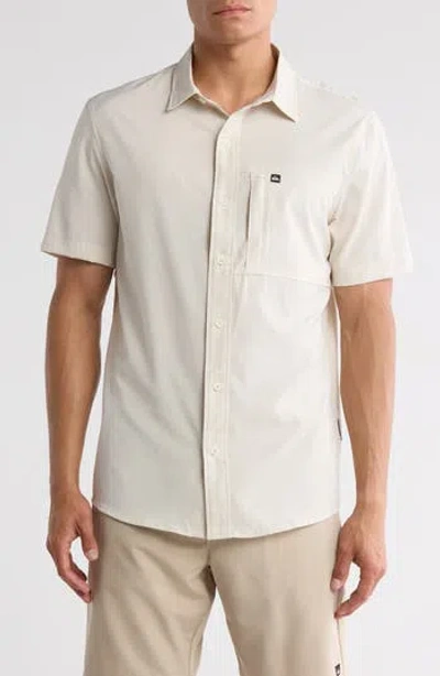 Quiksilver Beckham Short Sleeve Button-up Shirt