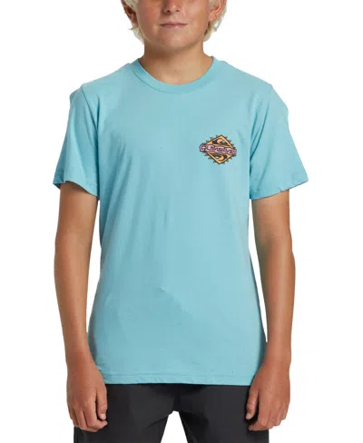 Quiksilver Kids' Big Boys Rainmaker Graphic Cotton T-shirt In Marine Blue