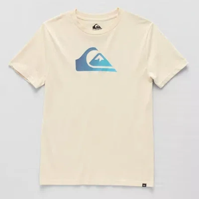 Quiksilver Big Kid Boys Crew Neck Short Sleeve Regular Fit Graphic T-shirt In Multi
