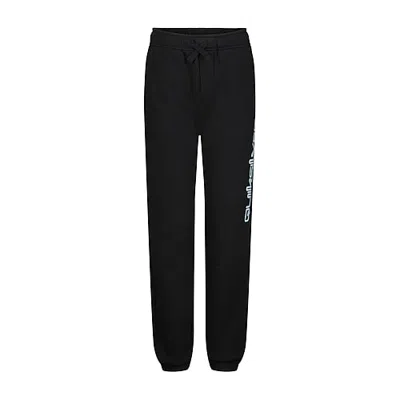 Quiksilver Big Kid Boys Cuffed Regular Fit Fleece Jogger Pant In Black