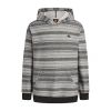 Quiksilver Big Kid Boys Long Sleeve Embroidered Hoodie In Multi
