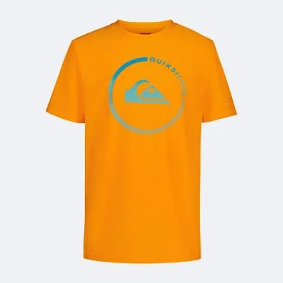 Quiksilver Big Kid Boys Swim Shirt In Orange