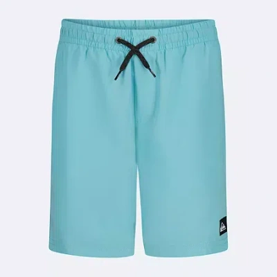 Quiksilver Big Kid Boys Swim Trunks In Blue