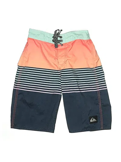 Pre-owned Quiksilver Kids' Board Shorts In Blue