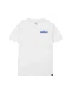 Quiksilver Boy's Logo Print T-shirt In White