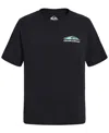 Quiksilver Boys 8-20 Omni Wave Short-sleeve T-shirt In Black