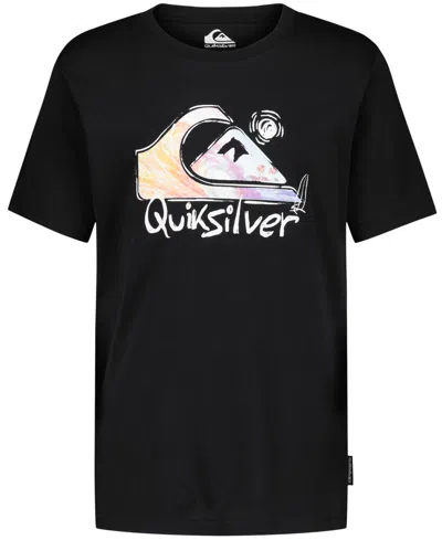 Quiksilver Kids' Boys' 8-20 Core Photoreal Short-sleeve T-shirt In Black