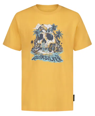 Quiksilver Kids' Boys' 8-20 Island Paradise Short-sleeve T-shirt In Black