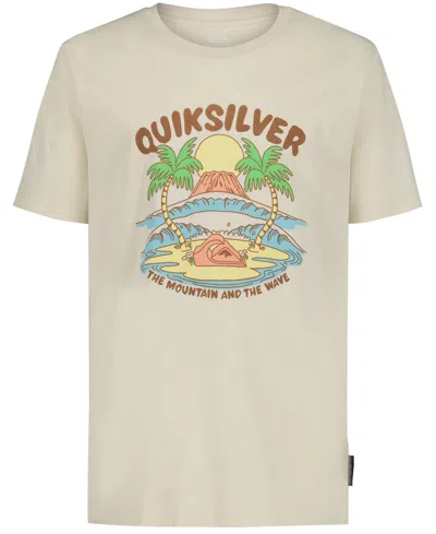 Quiksilver Kids' Boys' 8-20 Mountain And Wave Short-sleeve T-shirt In Neutral