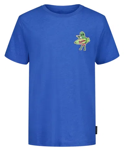 Quiksilver Kids' Boys' 8-20 Sticker Short-sleeve T-shirt In Blue