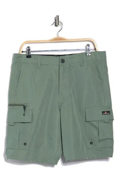 Quiksilver Cargo Shorts In Green