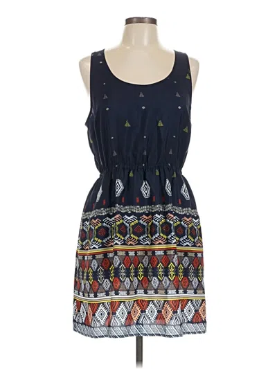 Pre-owned Quiksilver Casual Dress In Blue