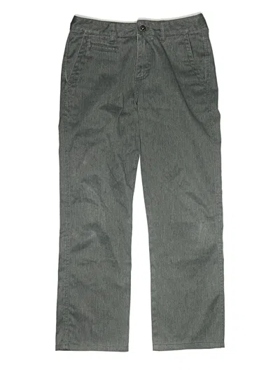 Pre-owned Quiksilver Kids' Casual Pants In Gray