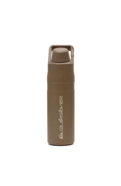 Quiksilver Catalina Tripple Wall Insulated 24oz. Stainless Steel Tumbler In Brown
