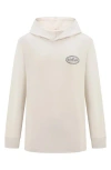 Quiksilver Chained Graphic Hooded Long Sleeve T-shirt In Neutral
