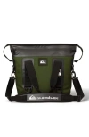 Quiksilver Coastal 20l Multi-layer Insulated Tote Cooler Bag With Bottle Opener In Green