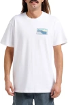 Quiksilver Coastal Vibes Graphic T-shirt In White