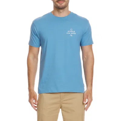 Quiksilver Couple Fun Ones Graphic T-shirt In Niagara