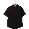 Quiksilver Danya Short Sleeve Cotton Button-up Shirt