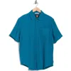 Quiksilver Danya Short Sleeve Cotton Button-up Shirt