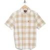 Quiksilver Danya Short Sleeve Cotton Button-up Shirt