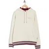 Quiksilver Dion Stripe Trim Hoodie In Multi